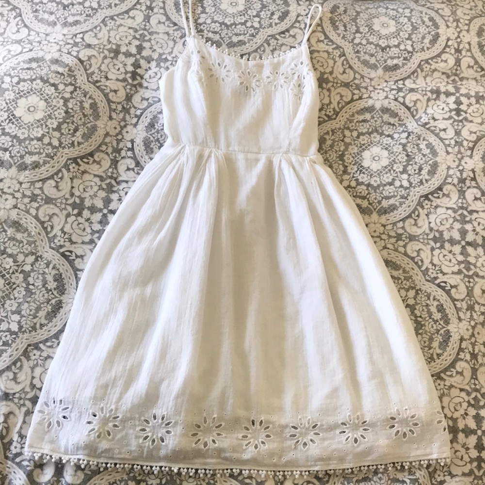 White summer dress